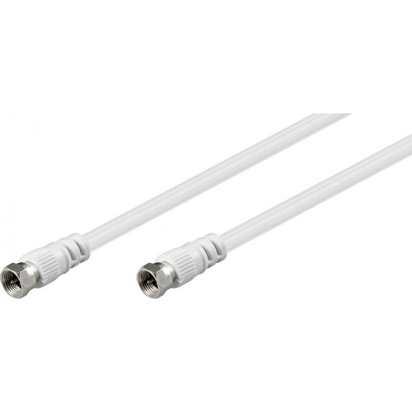 Kabel Goobay Antenowy (F) 15m biały (11866)