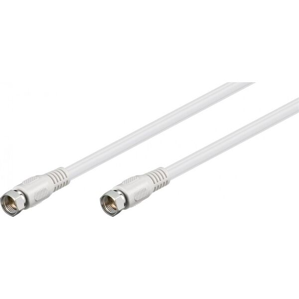 Kabel Goobay Antenowy (F) 3.5m biały (27498)
