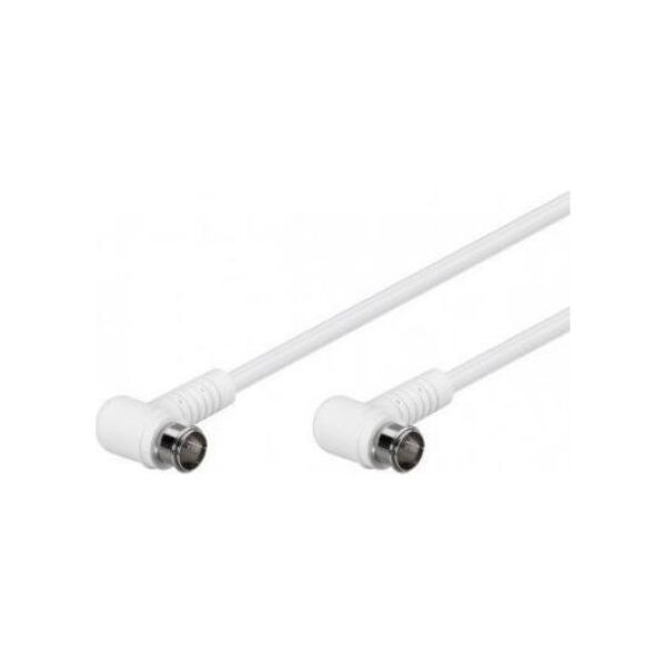 Kabel Antenowy (F) 7.5m biały (RB67345)