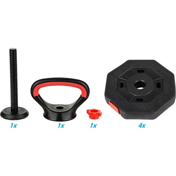 Kettlebell Eb Fit Hantla kompozytowa kettlebell 10 KG(4X2,5KG) Eb Fit