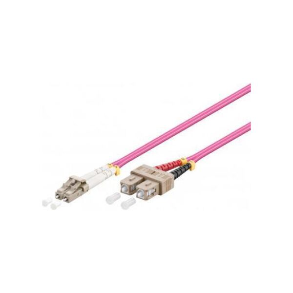 Goobay Kabel światłowodowy, Multimode (OM4) Violett - Długość kabla 5 m