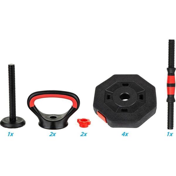 Eb Fit ‎Hantel 1039183 bitumiczny 1 x 10 kg