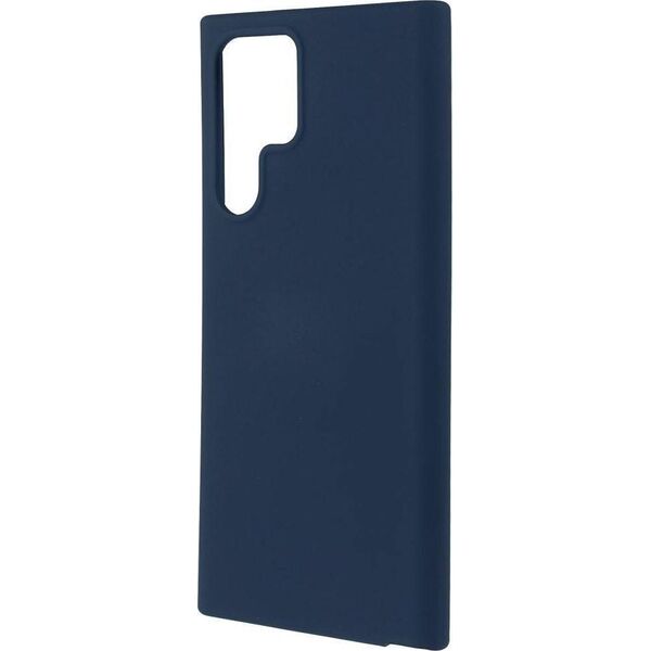 Mercury Goospery Etui SAMSUNG GALAXY S22 ULTRA Matowy Silikon Mercury Soft Jelly granatowe