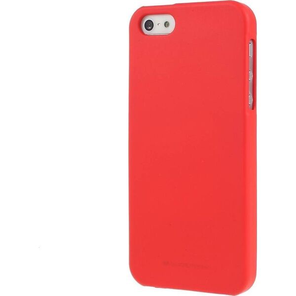 Mercury Goospery Etui SAMSUNG GALAXY A53 5G Matowy Silikon Mercury Soft Jelly czerwone