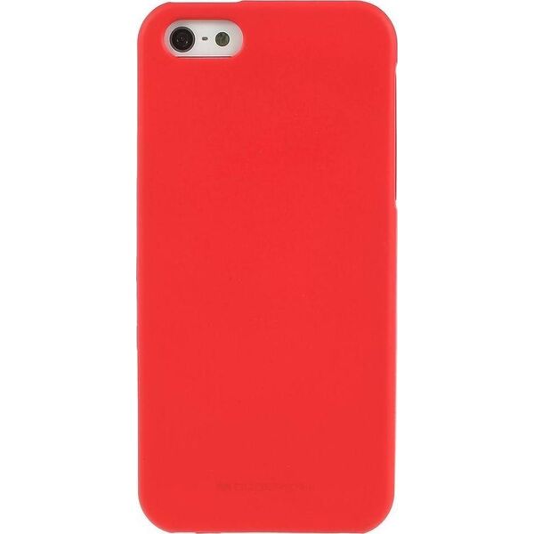 Mercury Goospery Etui SAMSUNG GALAXY A53 5G Matowy Silikon Mercury Soft Jelly czerwone