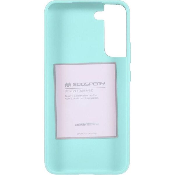 Mercury Goospery Etui SAMSUNG GALAXY S22 Matowy Silikon Mercury Soft Jelly miętowe
