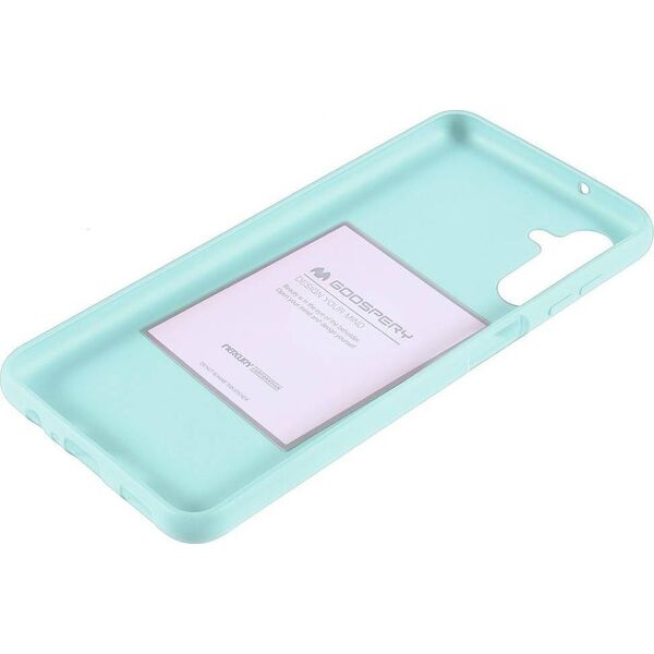 Mercury Goospery Etui SAMSUNG GALAXY A13 5G Matowy Silikon Mercury Soft Jelly miętowe