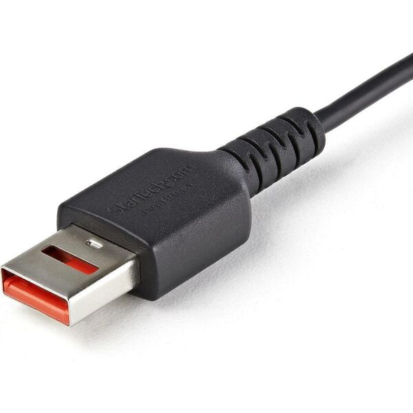 Kabel USB StarTech USB-A - USB-C 1 m Czarny (USBSCHAC1M)