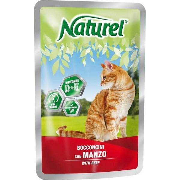 Life Pet Care LIFE CAT NATUREL sasz. 100g BEEF /22
