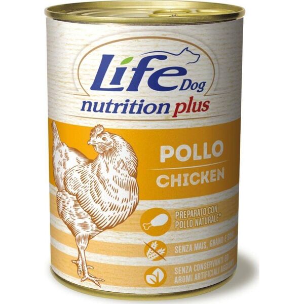 Life Pet Care LIFE DOG pusz.400g CHICKEN /24