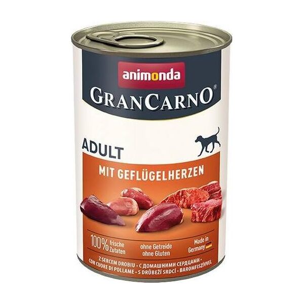 Animonda PIES GRANCARNO SERCA DROBIOWE /6 400g