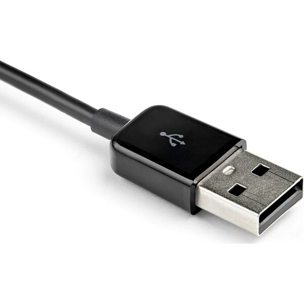 Kabel StarTech HDMI - D-Sub (VGA) + USB-A 2m czarny (VGA2HDMM2M)