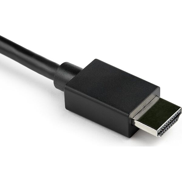 Kabel StarTech HDMI - D-Sub (VGA) + USB-A 2m czarny (VGA2HDMM2M)