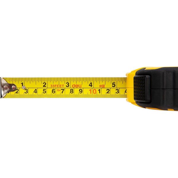 Deli Miara zwijana Deli Tools EDL3799Y, 10m/25mm (żółta)