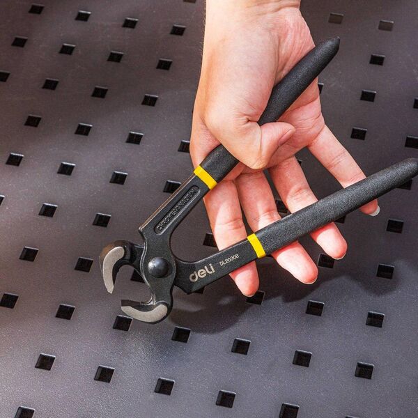 Deli Obcęgi Deli Tools EDL20308, 8" (czarne)