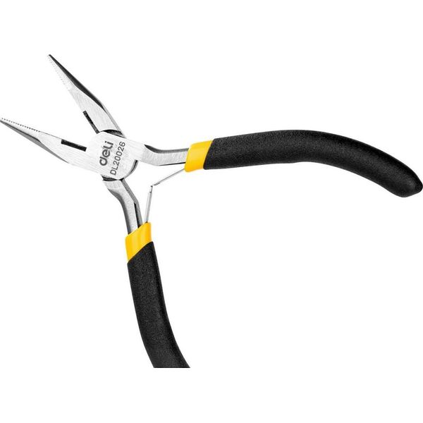 Deli Szczypce uniwersalne wydłużone Deli Tools EDL20026, 5" (żółte)