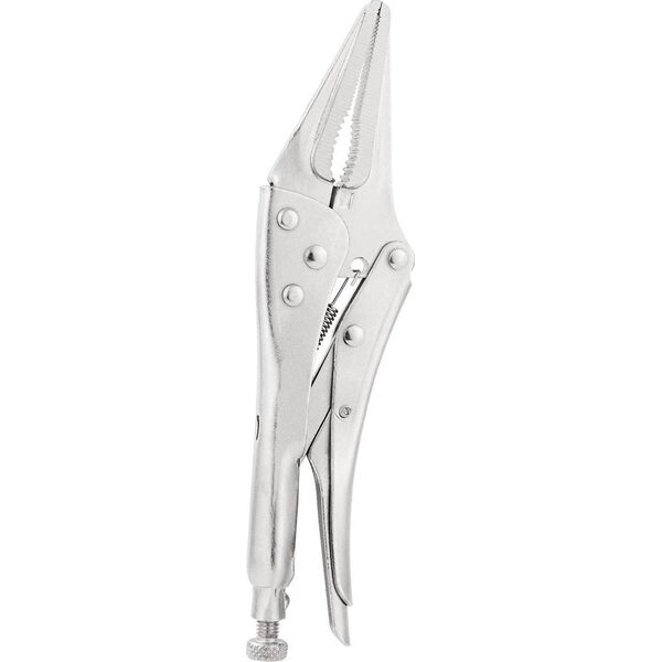 Deli Szczypce zaciskowe wydłużone Deli Tools EDL20015B, 9" (srebrne)