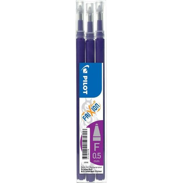 Pilot Wkład FRIXION CLIKER 0,5 fioletowy PIBLS-FR5-V-S3-E