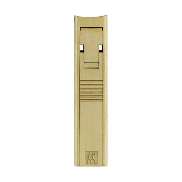 Zwilling Zestaw do manicure Zwilling Twinox Gold Edition czarne, skórzane etui, 3 elementy
