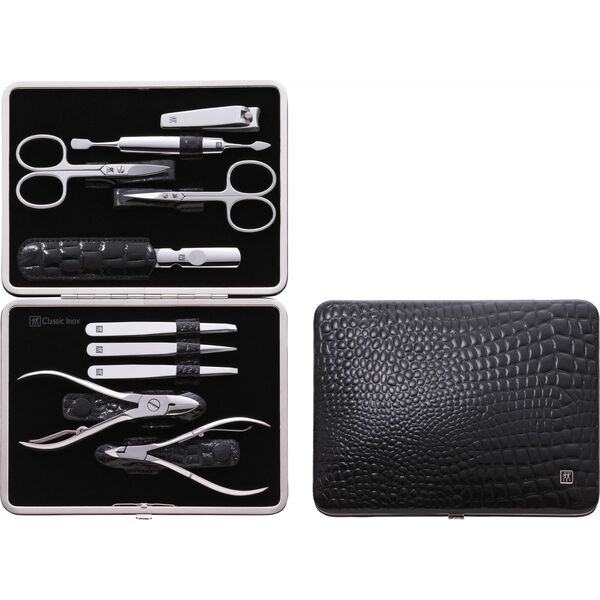 Zwilling Zestaw do manicure Zwilling Classic Inox skórzane etui, 10 elementów
