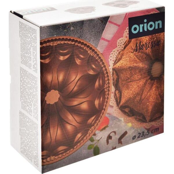 Orion Forma do pieczenia babki aluminiowa z kominem foremka na babkę ciasto okrągła MARISSA 23,5 cm