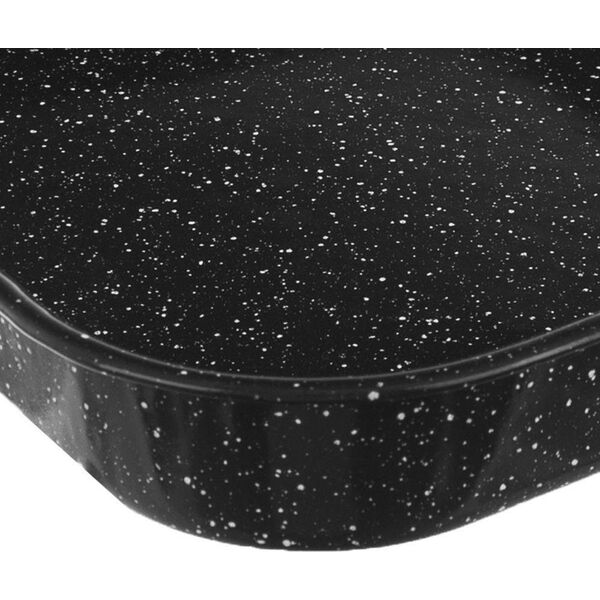 Orion Blacha emaliowana forma do pieczenia ciastek ciasteczek deserów warzyw mięsa 29,5x25,5x4,5 cm