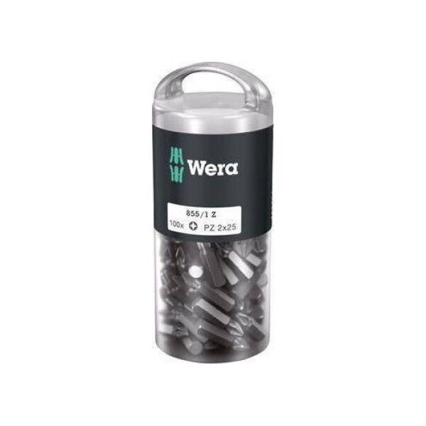 Wera Bit 1/4"DIN3126E6,3 PZ2x25mm opakowanie. 100szt. Wera