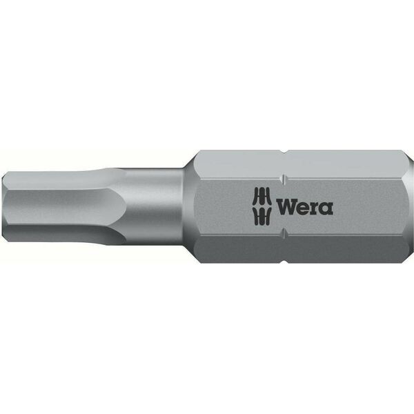 Wera Bit ciagliwo-twardy 1/4" DIN3126C6,3do srub z lbem z gniazdem 6-katnym 2,5x25mm Wera