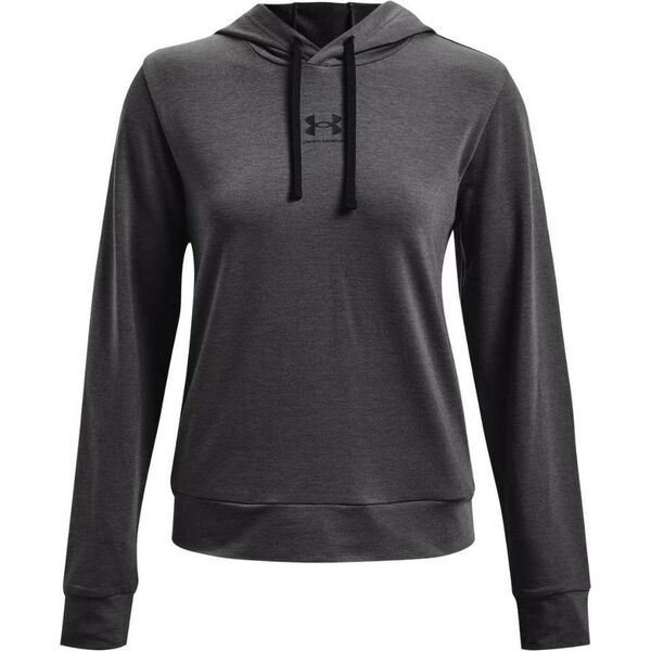 Under Armour Bluza damska Under Armour Rival Terry Hoodie grafitowa 1369855 010 M