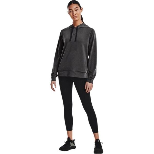 Under Armour Bluza damska Under Armour Rival Terry Hoodie grafitowa 1369855 010 M
