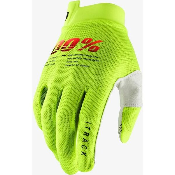100% Rękawiczki 100% ITRACK Glove sentinel black roz. XL (długość dłoni 200-209 mm) (DWZ)