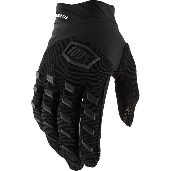 100% Rękawiczki 100% AIRMATIC Glove black charcoal roz. S (długość dłoni 181-187 mm) (NEW)