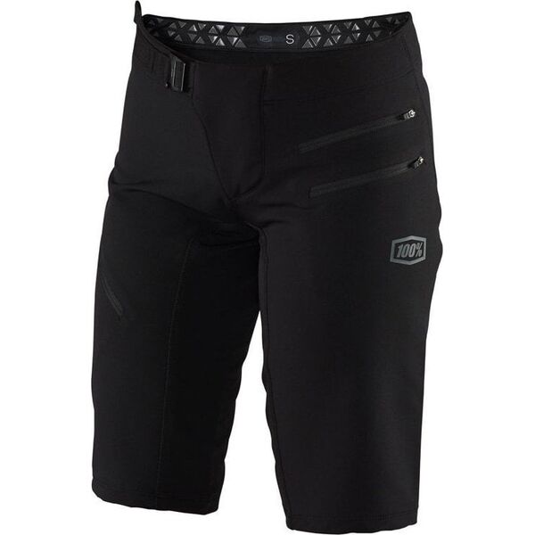 100% Szorty damskie 100% AIRMATIC Womens Shorts black roz. S (NEW 2021)