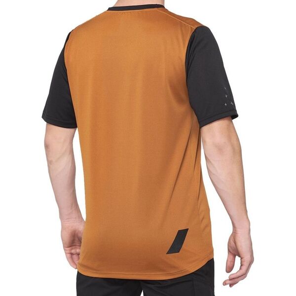 100% Koszulka męska 100% RIDECAMP Jersey krótki rękaw light slate navy roz. S (NEW 2021)