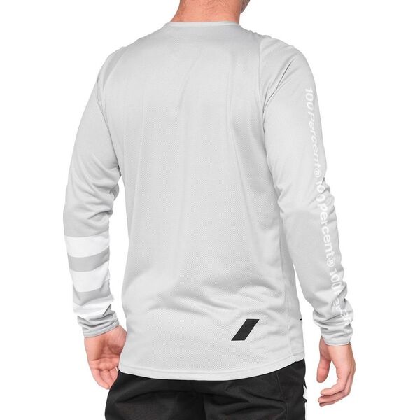 100% Koszulka męska 100% R-CORE Jersey długi rękaw yellow black roz. M (NEW 2021)