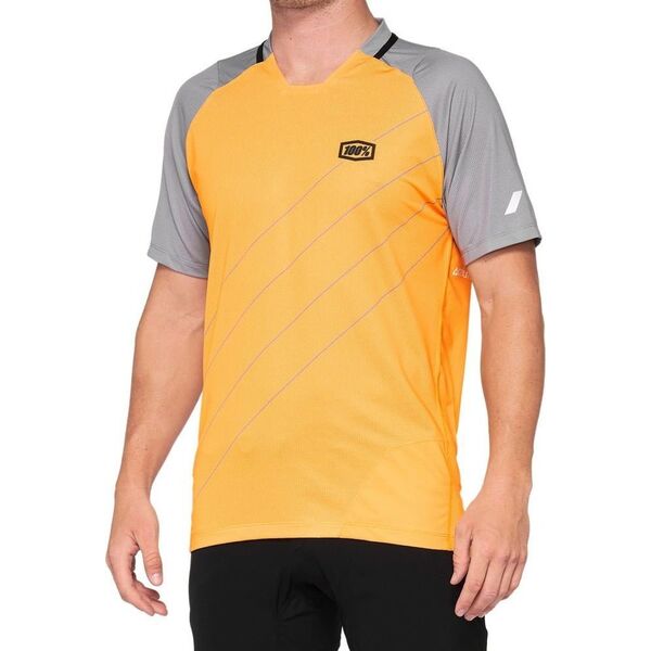 100% Koszulka męska 100% CELIUM Jersey krótki rękaw vapor lime roz. XL (NEW 2021)