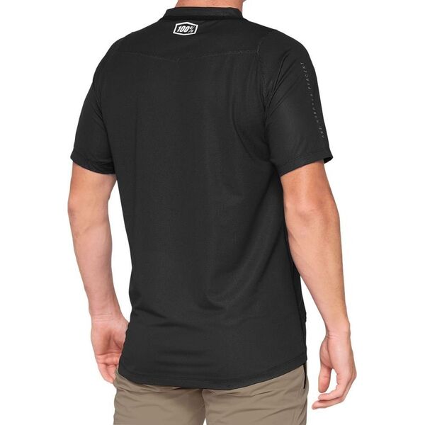 100% Koszulka męska 100% CELIUM Jersey krótki rękaw orange grey roz. XL (NEW 2021)