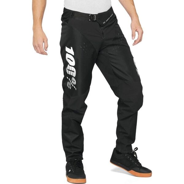 100% Spodnie męskie 100% R-CORE Pants black roz. 28 (EUR 42) (NEW 2021)