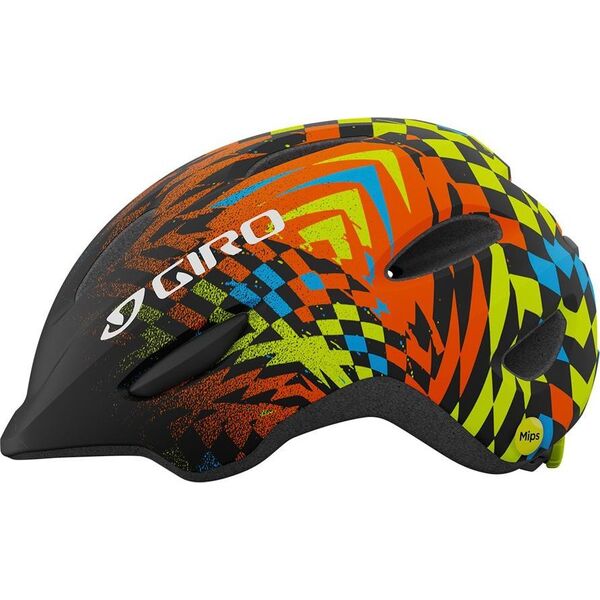 Giro Kask dziecięcy GIRO SCAMP matte black check fade roz. XS (45-49 cm) (NEW)