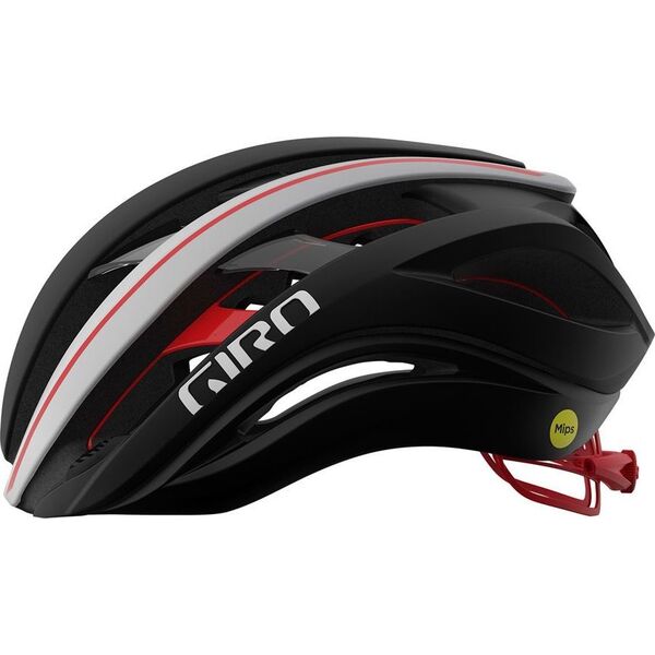 Giro Kask szosowy GIRO AETHER SPHERICAL MIPS matte portaro gray white red roz. S (51-55 cm) (NEW)