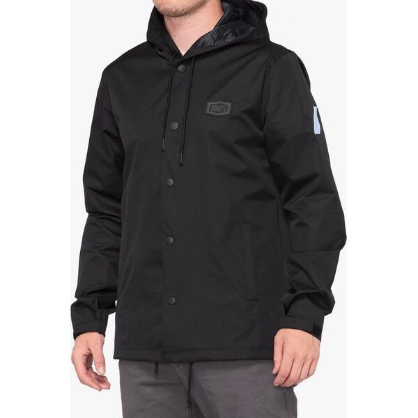 100% Kurtka męska 100% APACHE Hooded Snap Jacket roz. XL (NEW)