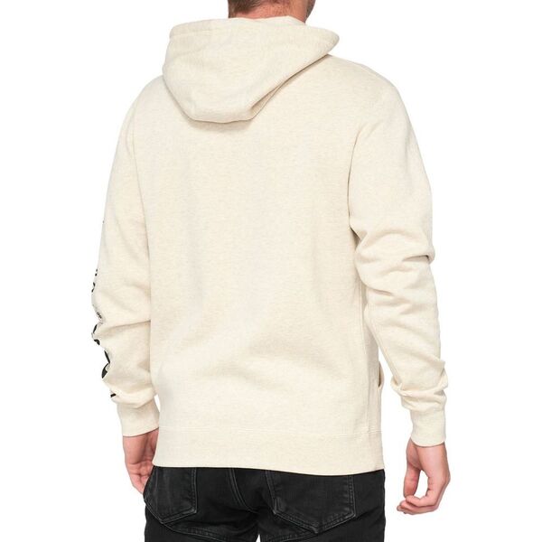 100% Bluza męska 100% SUPER FUTURE Hooded Pullover Sweatshirt Oatmeal Heather roz. L (NEW)