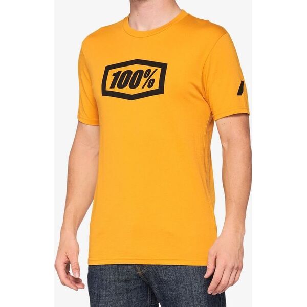 100% T-shirt 100% ESSENTIAL krótki rękaw goldenrod roz. M (NEW)