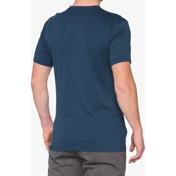 100% T-shirt 100% NORD krótki rękaw slate blue roz. M (NEW)