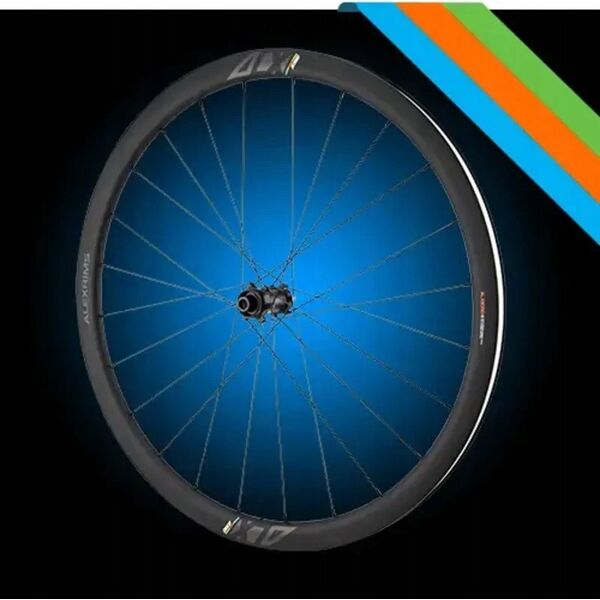 Alexrims Koła szosa-gravel ALEXRIMS ALX935D ROAD DISC, Karbonowe, 700C, Stożek 35mm, Tubeless ready, Disc brake Centerlock, Sztywna oś, Łożyska maszynowe, Waga 1650g (DWZ)