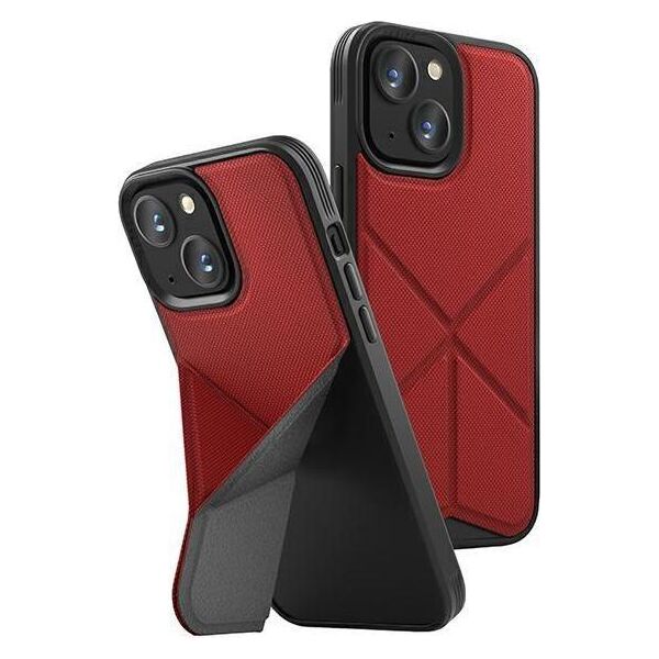 Uniq UNIQ etui Transforma iPhone 13 6,1" czerwony/coral red MagSafe