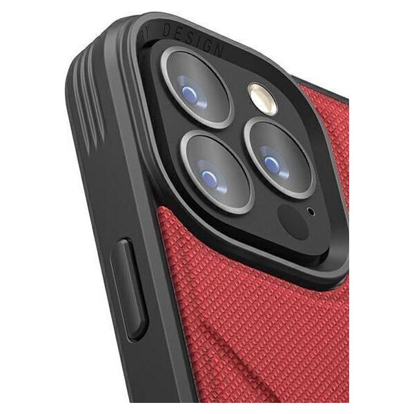 Uniq UNIQ etui Transforma iPhone 13 Pro / 13 6,1" czerwony/coral red MagSafe