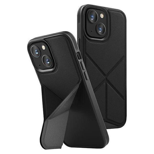 Uniq UNIQ etui Transforma iPhone 13 6,1" czarny/ebony black MagSafe