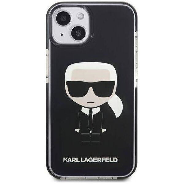 Karl Lagerfeld Karl Lagerfeld KLHCP13STPEIKK iPhone 13 mini 5,4" hardcase czarny/black Iconik Karl