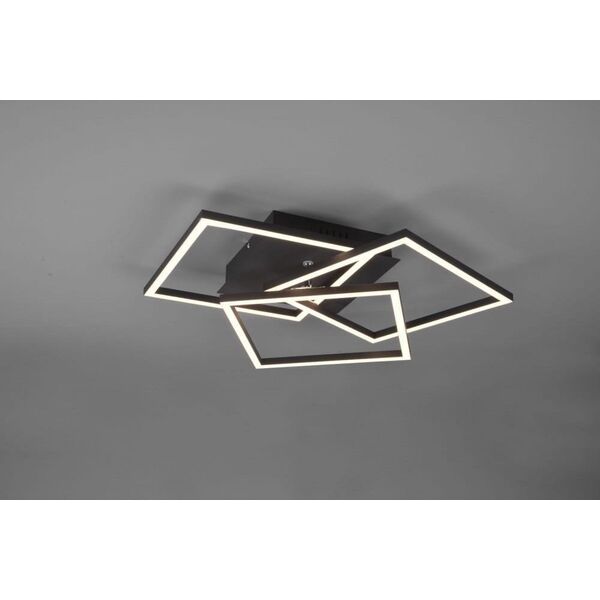 Lampa wisząca RL Light Mobile LED lampa sufitowa 3-punktowa (z pilotem) czarna R62883132 RL